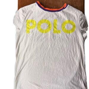Polo by Ralph Lauren Kids White and Yellow T-Shirt
